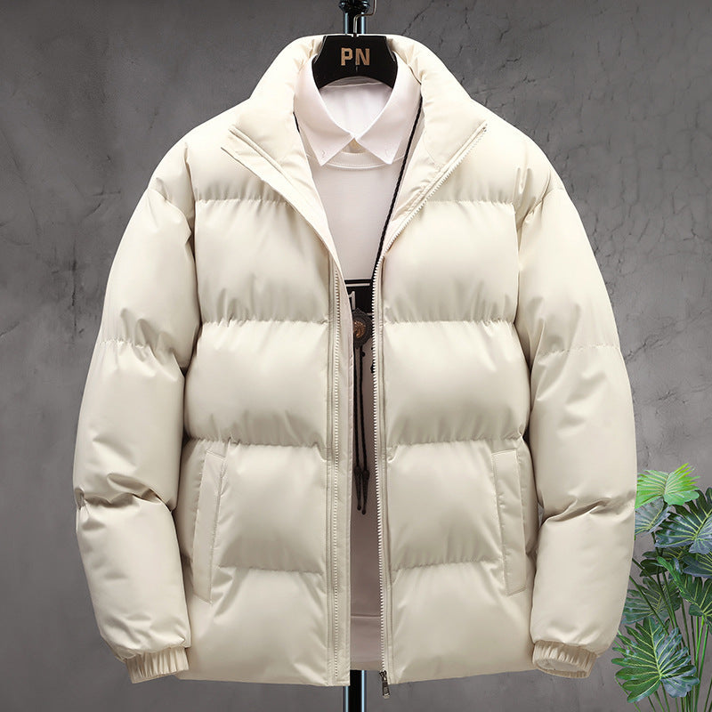 RP Men's Stand-Collar Winter Cotton Jacket