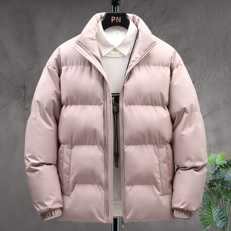 RP Men's Stand-Collar Winter Cotton Jacket