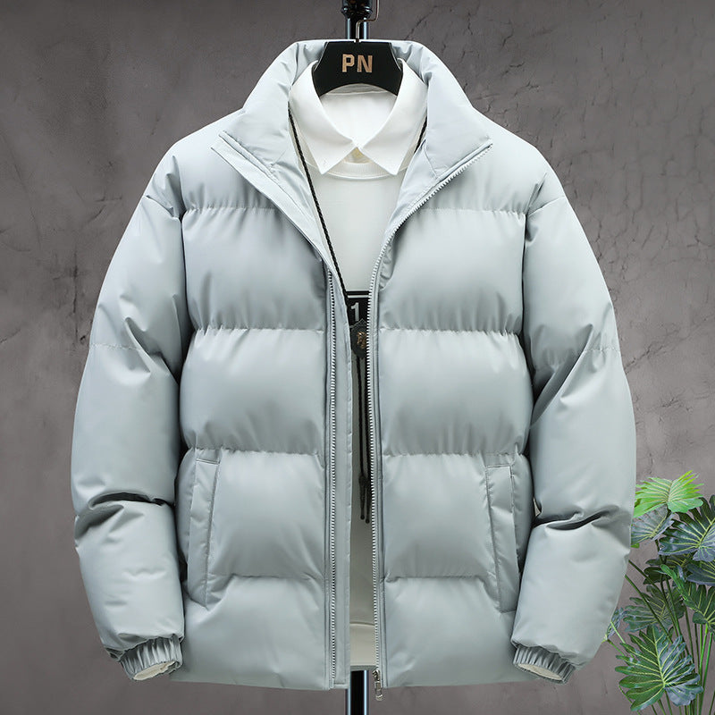 RP Men's Stand-Collar Winter Cotton Jacket